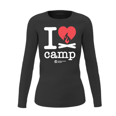 I Love Camp Women Long Sleeve Shirt